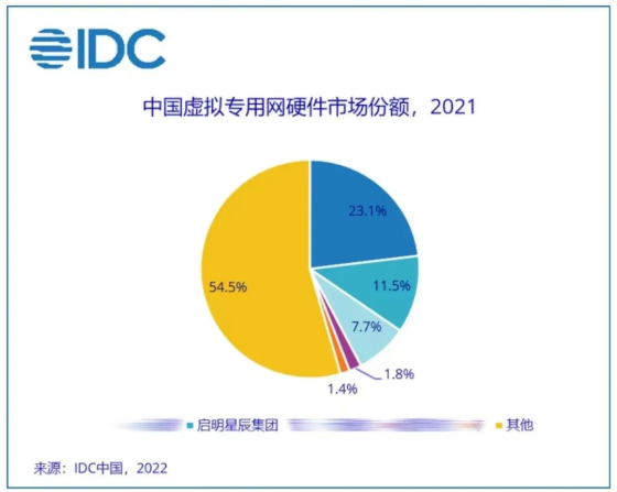2021年VPN產品啟明星辰市場份額占比.png